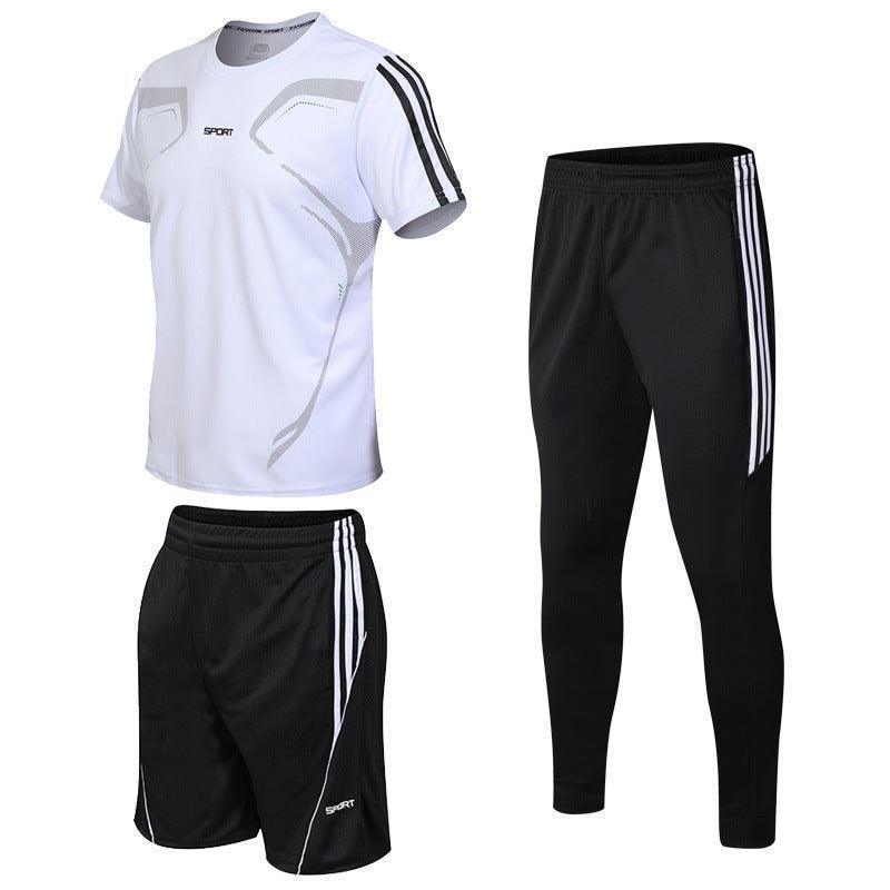 3 Piece Sports Suit T-Shirt For Men - Glooosy Store