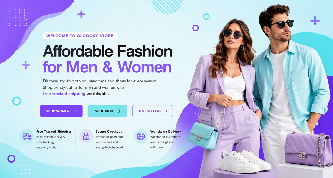 Top Affordable Fashion Trends for Men & Women in 2026 | Glooosy Store