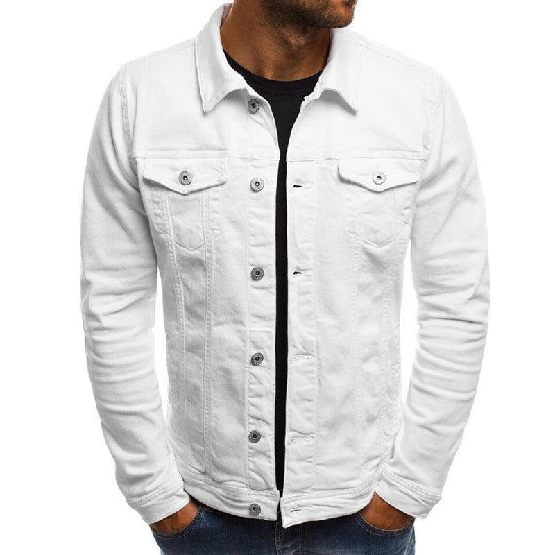 Casual Men Denim Jacket Shirt - Glooosy Store