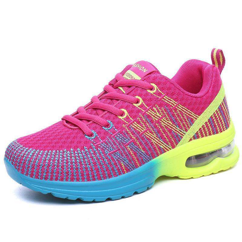 Sports Casual Mesh Breathable Fitness Women's Shoes - Glooosy Store