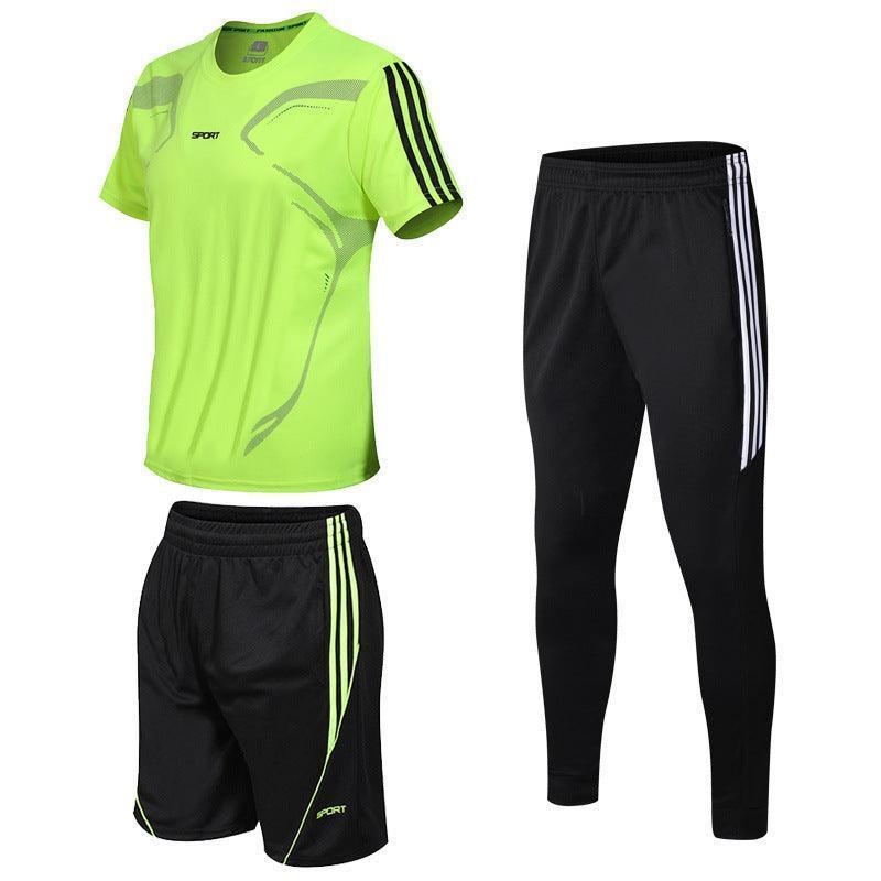 3 Piece Sports Suit T-Shirt For Men - Glooosy Store