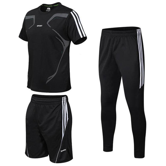 3 Piece Sports Suit T-Shirt For Men - Glooosy Store