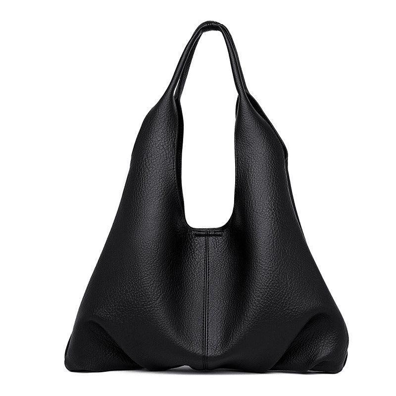 Best Casual Faux Leather Underarm Shoulder Bag - Glooosy Store