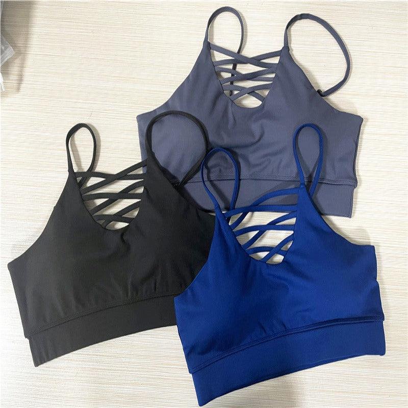 3pcs Long Sleeve Hooded Top Hollow Design Camisole And Lifting High Waist Fitness Leggings - Glooosy Store