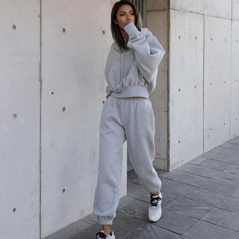 Women New Casual Hoodie Sports Suit - Glooosy Store