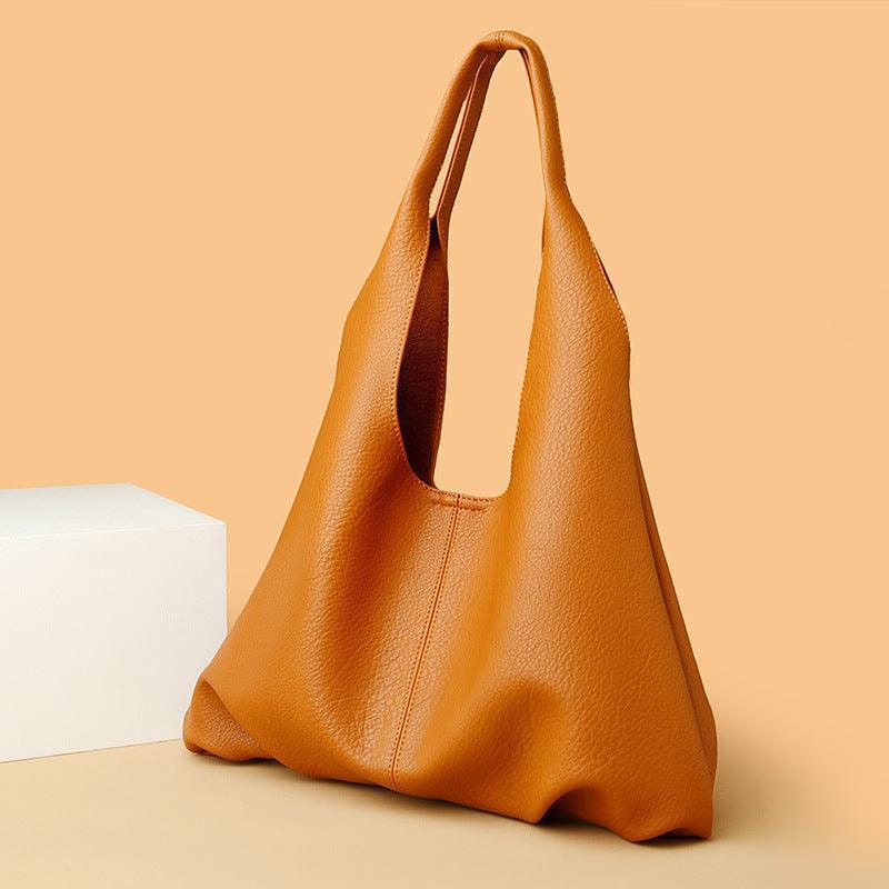 Best Casual Faux Leather Underarm Shoulder Bag - Glooosy Store