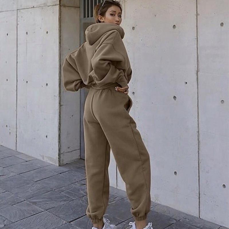 Women New Casual Hoodie Sports Suit - Glooosy Store