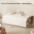Folding Cosmetic Bag Large Capacity Travel Storage For Women
