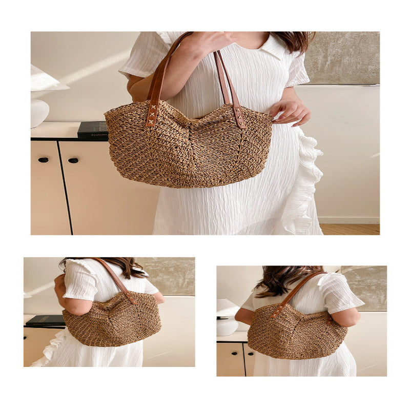 Large beach tote bag for women