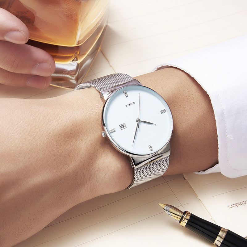 Minimalist Men Ultra Thin Quartz Watch