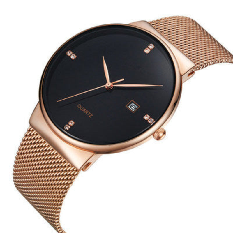 Minimalist Men Ultra Thin Quartz Watch