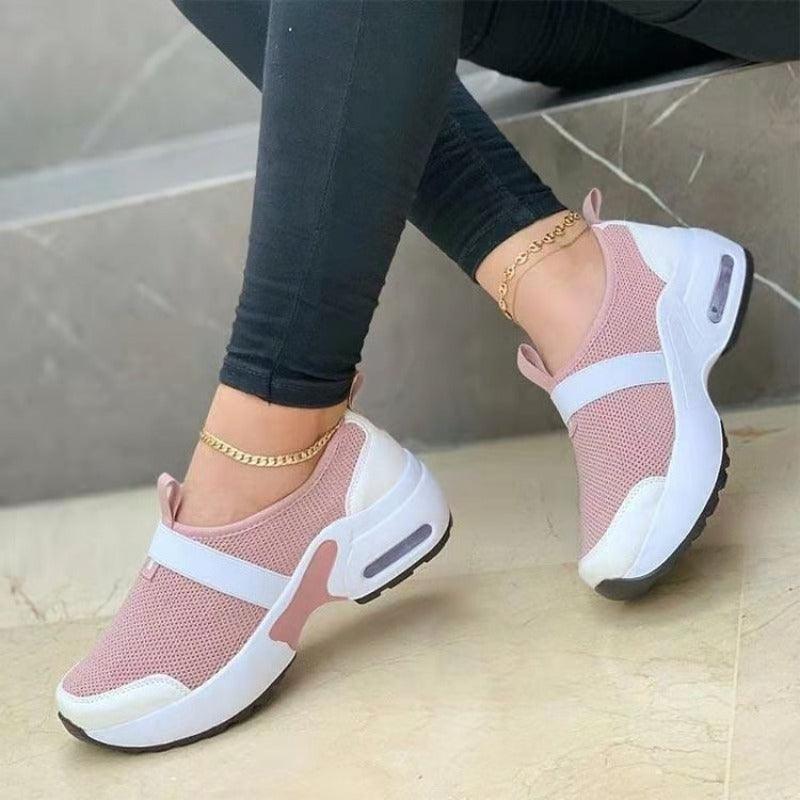 Women Lightweight Breathable Mesh Casual Sneakers - Glooosy Store