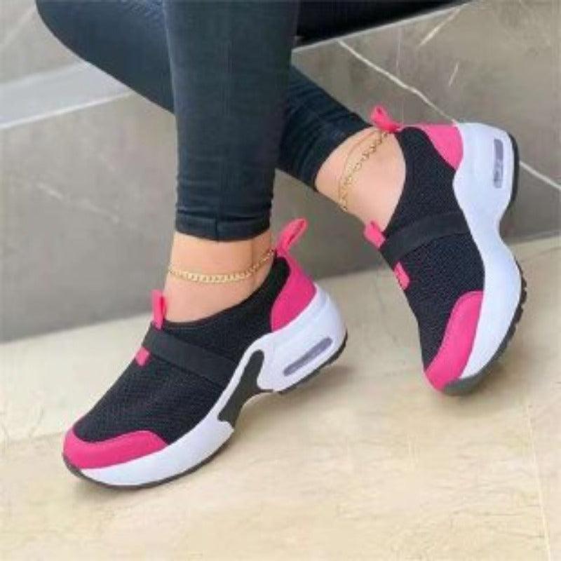 Women Lightweight Breathable Mesh Casual Sneakers - Glooosy Store