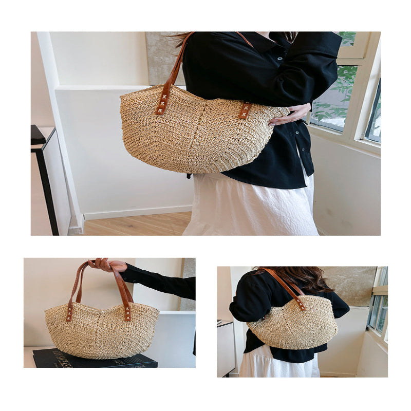 Large beach tote bag for women