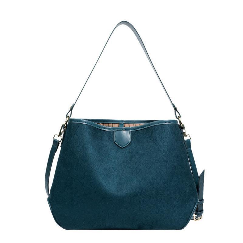 Matte Soft Leather Tote Shoulder Bag - Glooosy Store