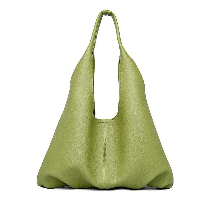Women's casual faux leather shoulder bag