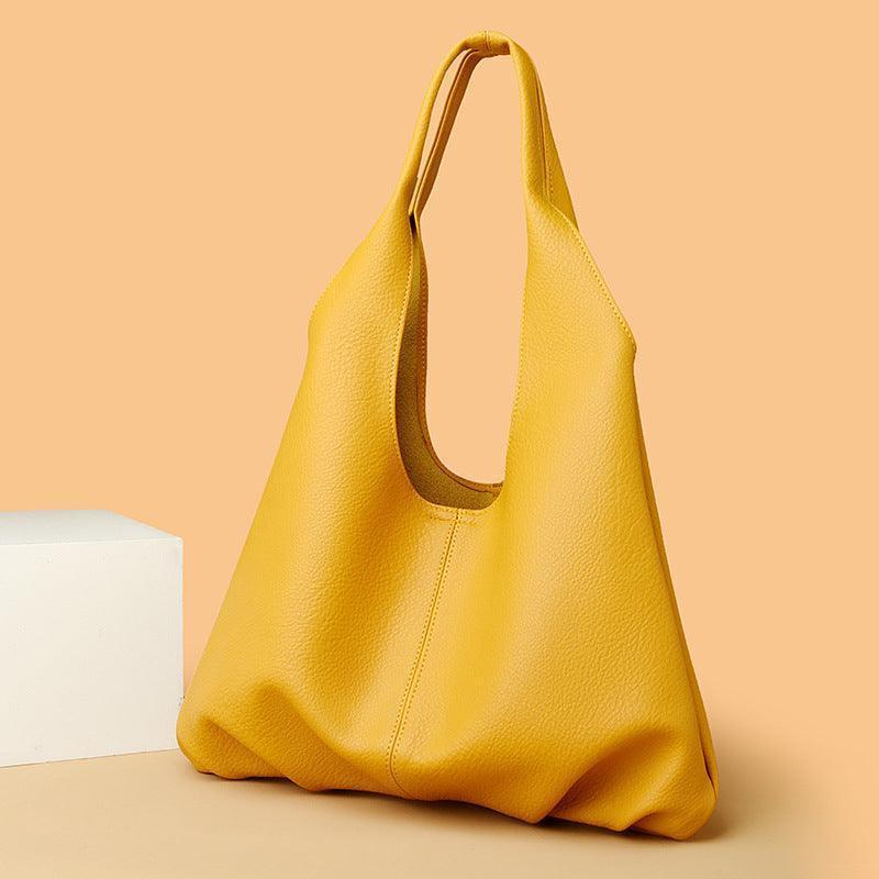 Women's casual faux leather shoulder bag
