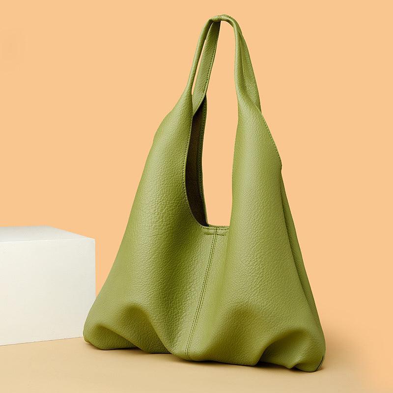 Women's casual faux leather shoulder bag