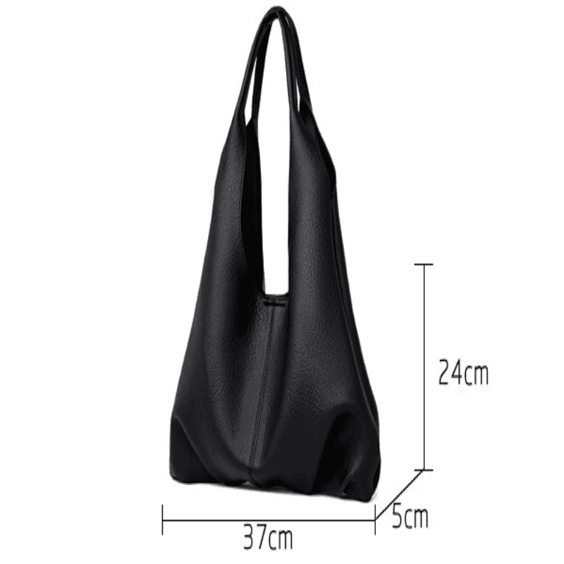 Women's casual faux leather shoulder bag