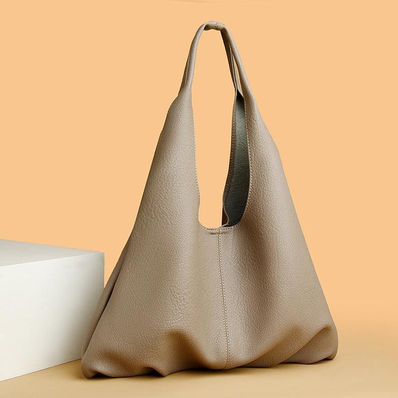 Women's casual faux leather shoulder bag