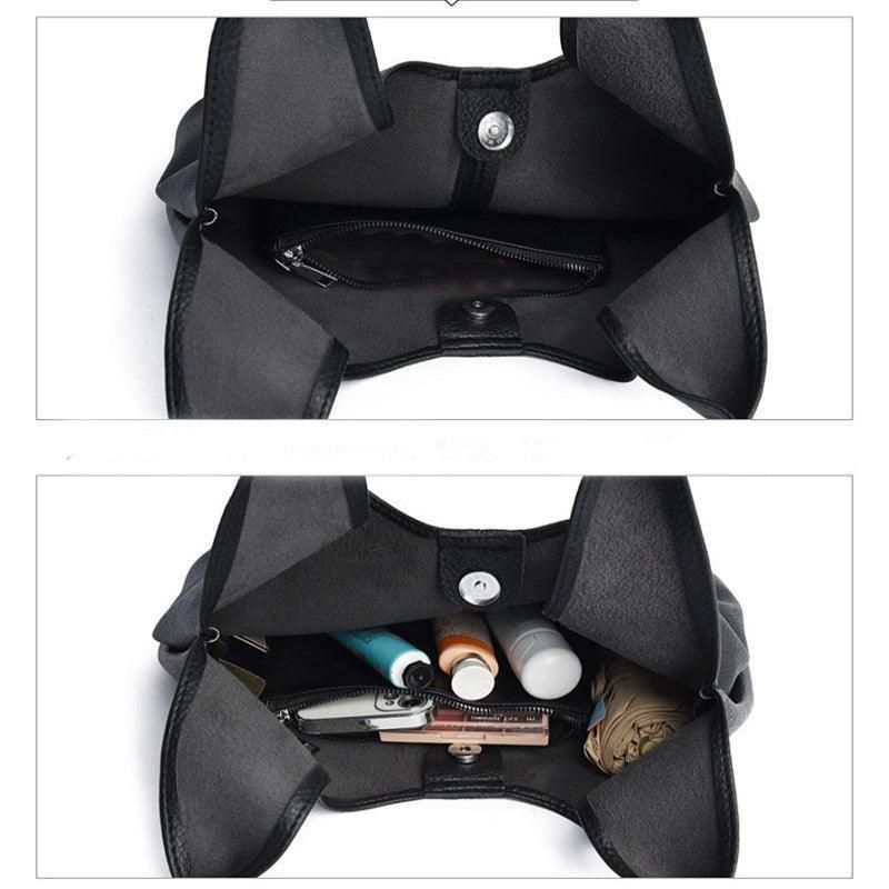Women's casual faux leather shoulder bag