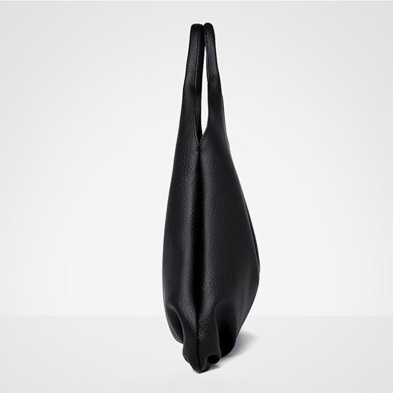 Women's casual faux leather shoulder bag