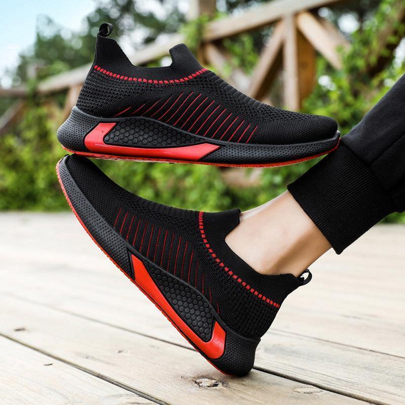 Breathable Slip-on Lightweight Running Sports Shoes - Glooosy Store