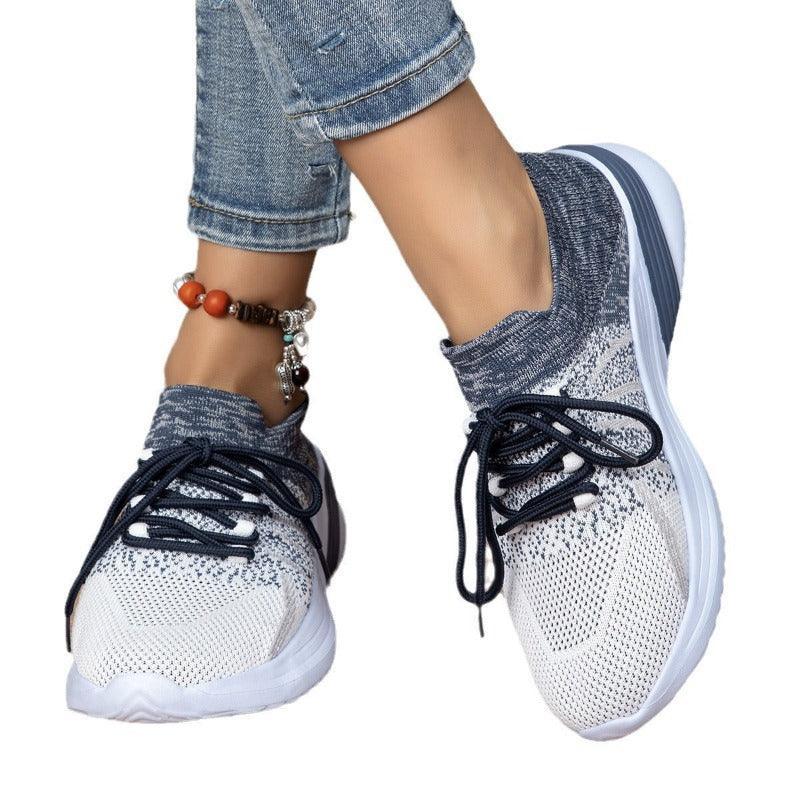 Women Breathable Mesh Running Walking Casual Sneakers - Glooosy Store