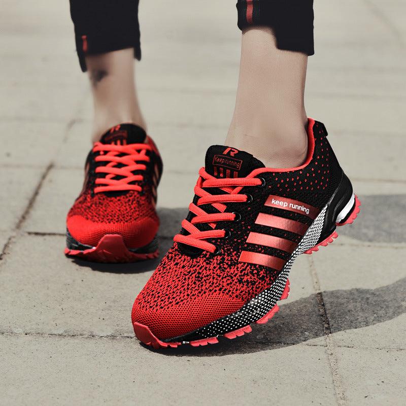 Men's breathable fly knit sneakers