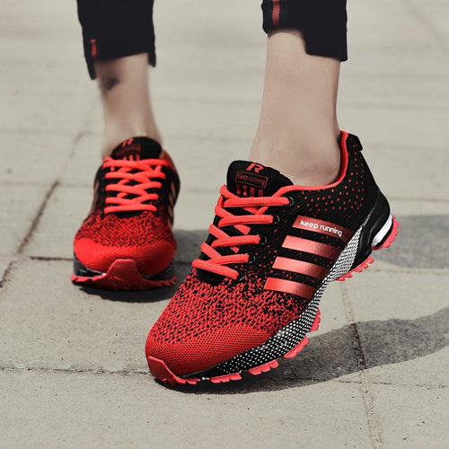 Men's breathable fly knit sneakers