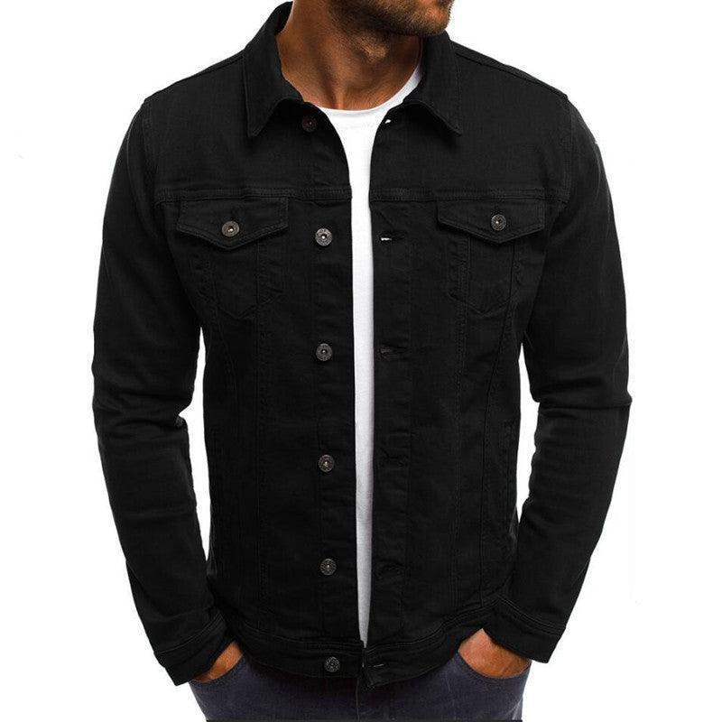 Casual Men Denim Shirt Jacket - Glooosy Store