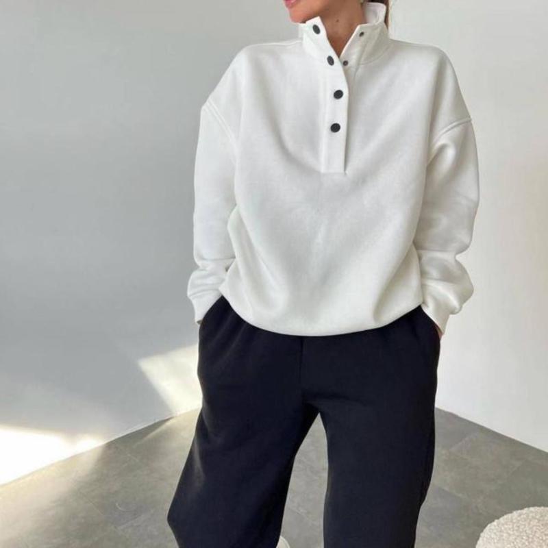 Casual Pullover Long Pants Warm Tracksuit Set - Glooosy Store