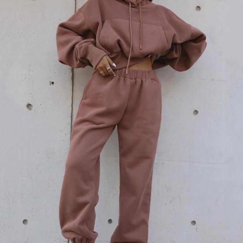 Women New Casual Hoodie Sports Suit - Glooosy Store