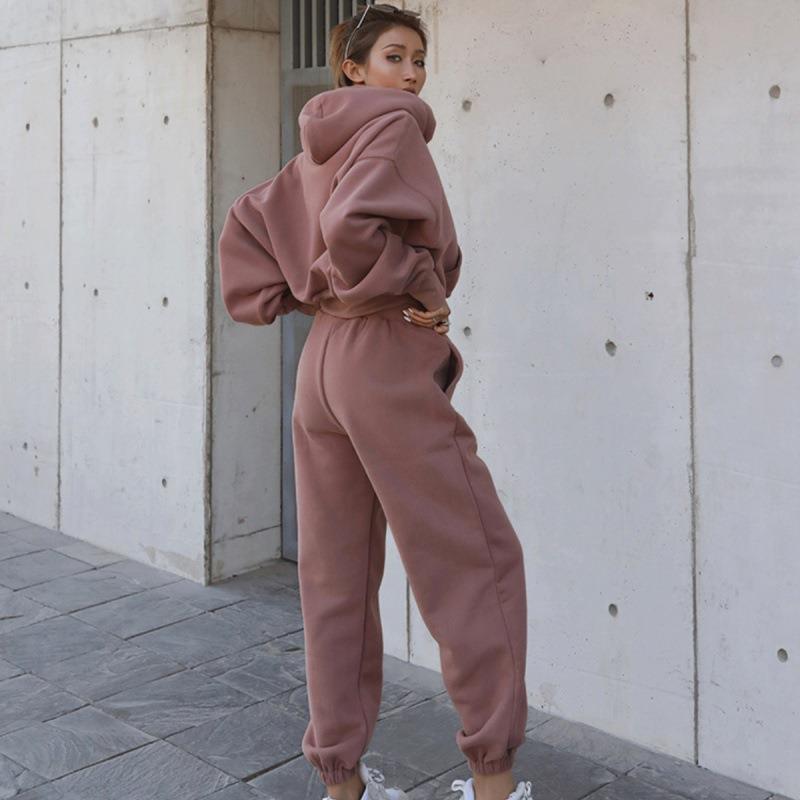 Women New Casual Hoodie Sports Suit - Glooosy Store