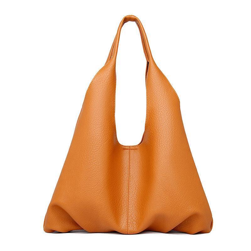 Best Casual Faux Leather Underarm Shoulder Bag - Glooosy Store