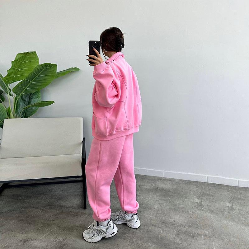 Women's cardigan and jogger set