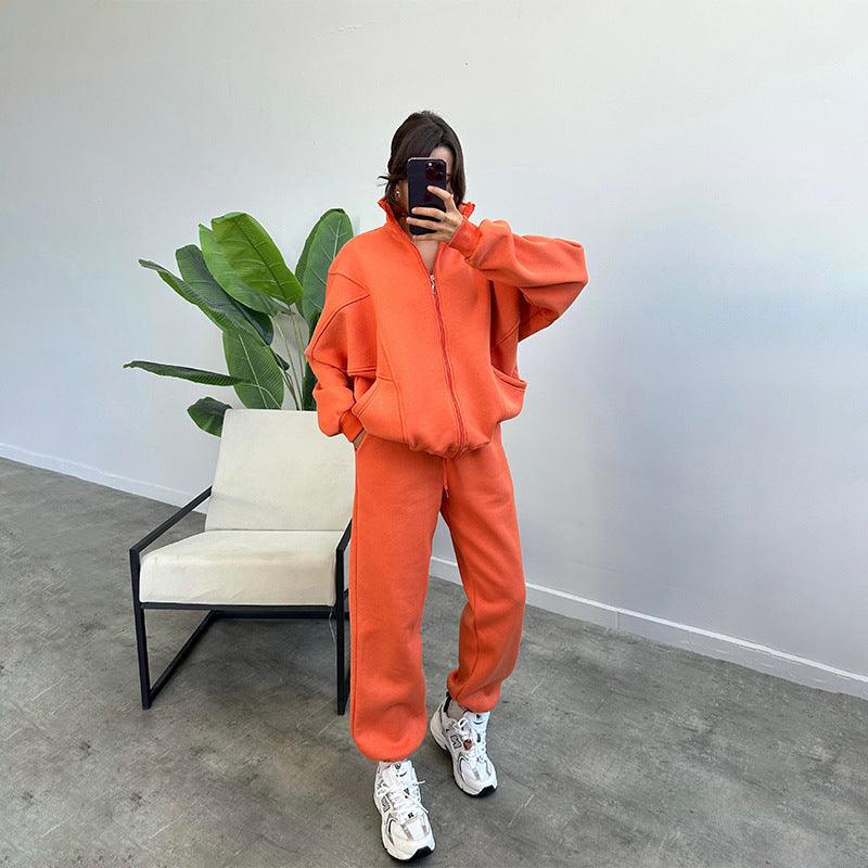 Women's cardigan and jogger set