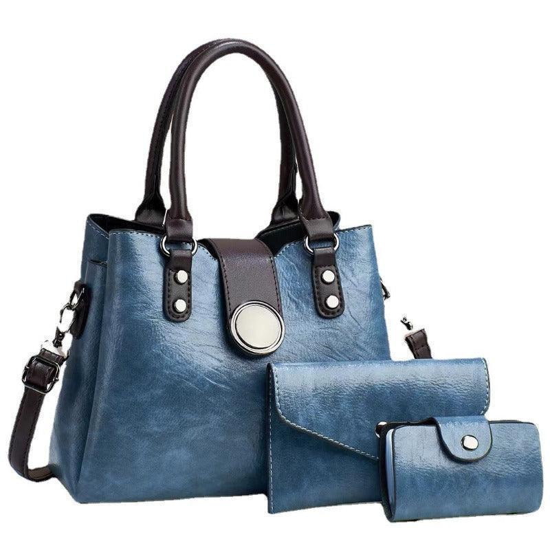 Elegant handbag and wallet gift set