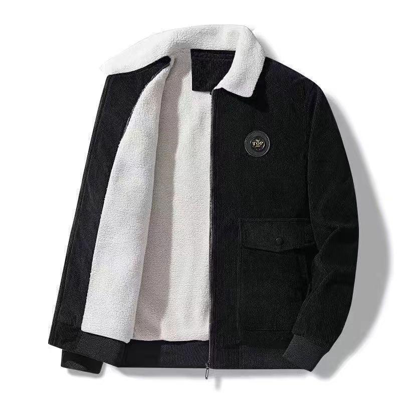Men's fleece-lined work jacket