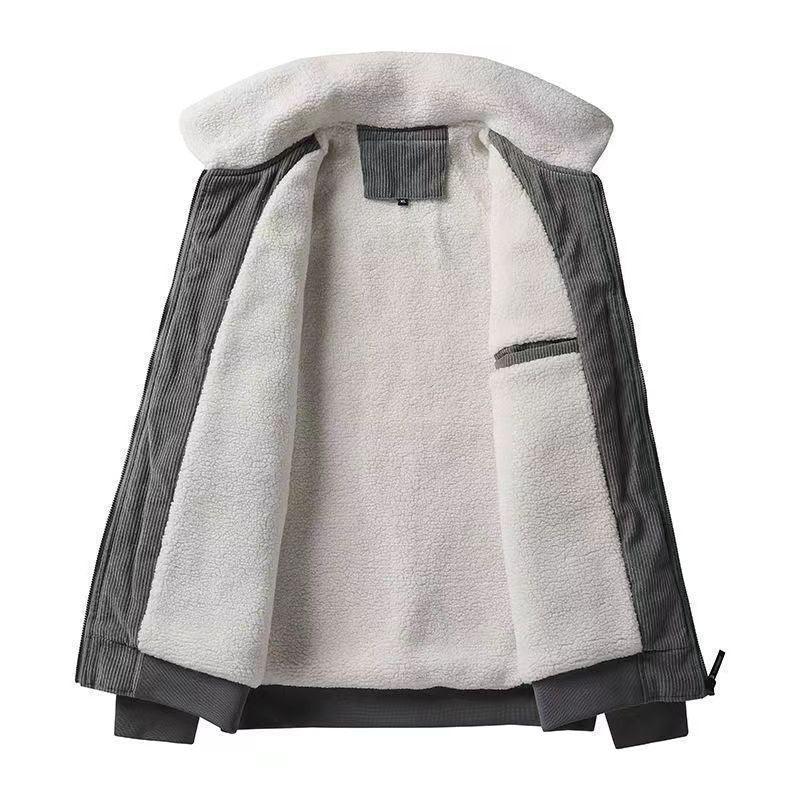 Men's fleece-lined work jacket