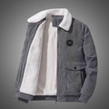 Men's fleece-lined work jacket
