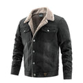 Men's winter denim jacket