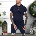 Men's summer polo T-shirt