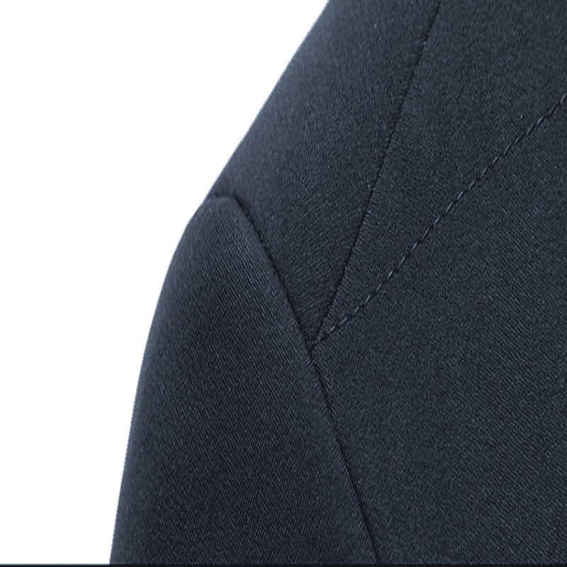 Men's lapel padded velvet jacket