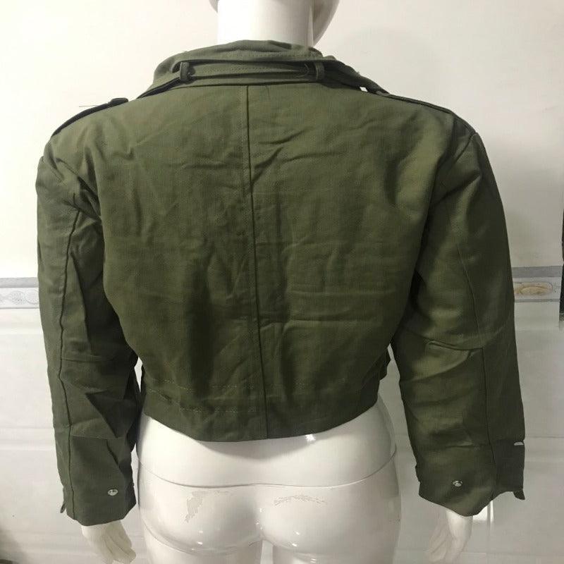 Women's military-inspired jacket