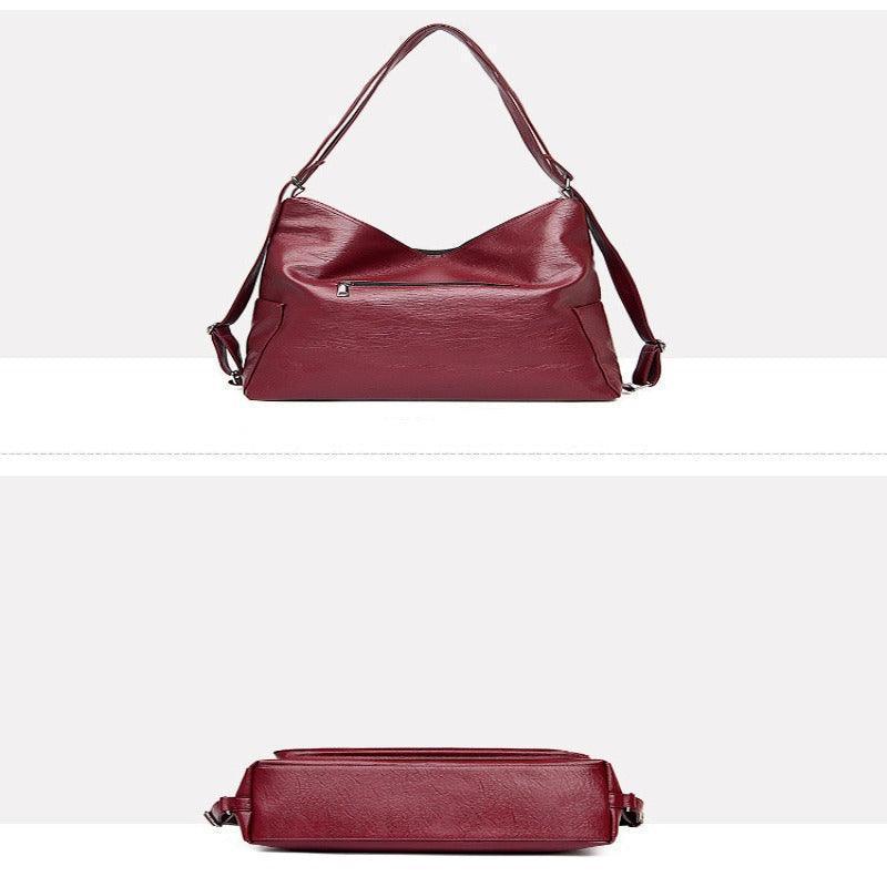Women's multi-pocket backpack purse