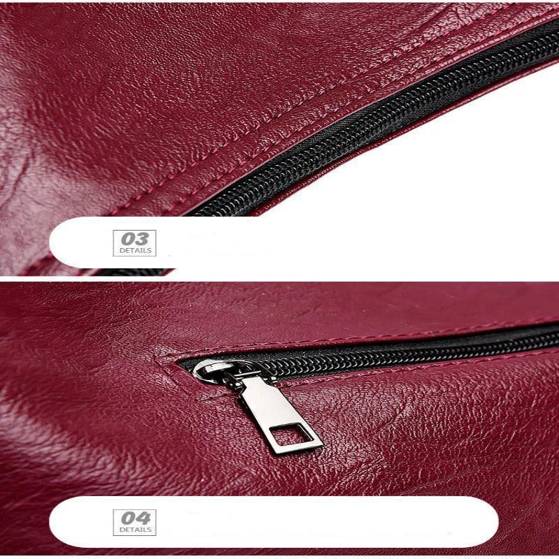 Women's multi-pocket backpack purse