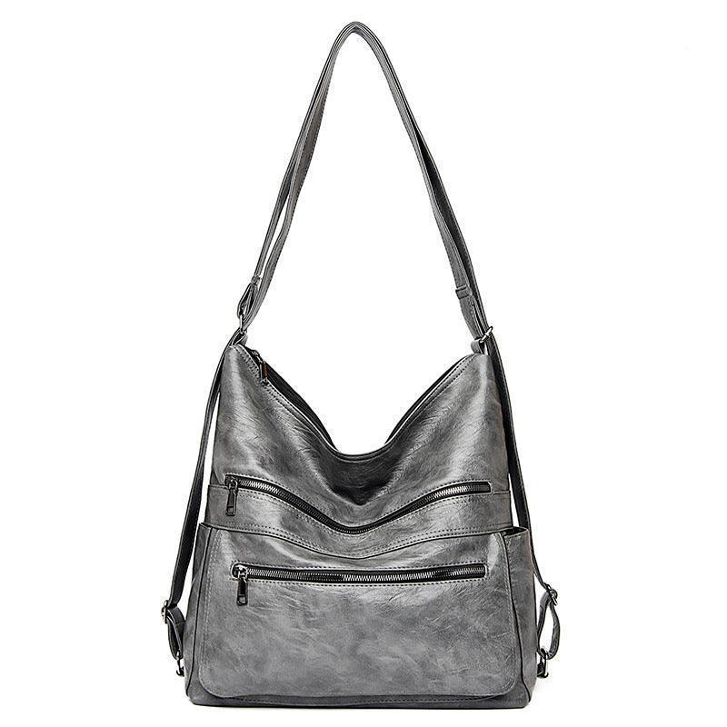 Women's multi-pocket backpack purse