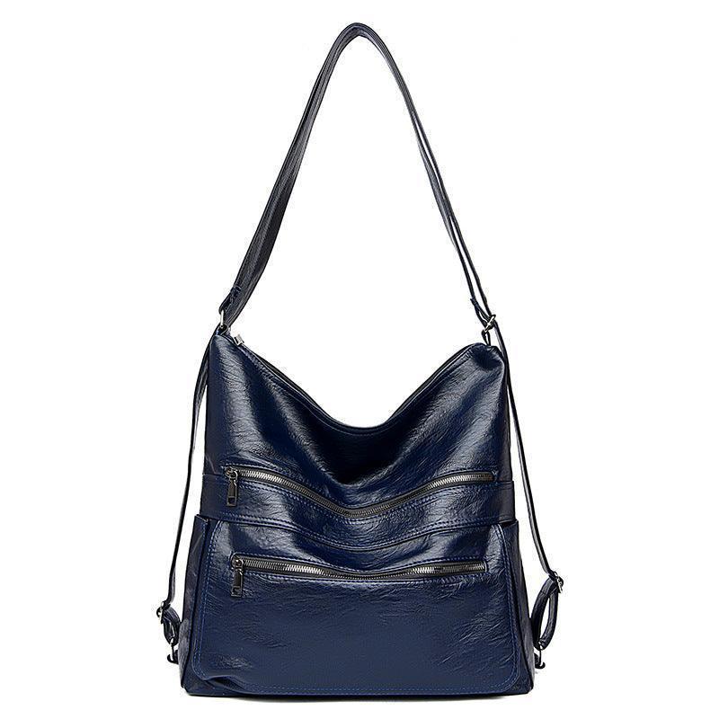 Women's multi-pocket backpack purse