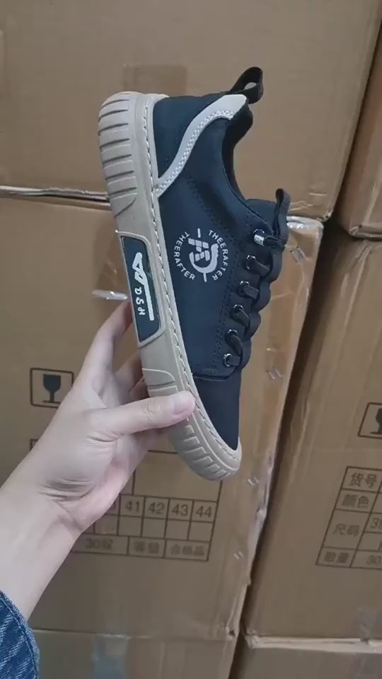 Men's casual canvas walking shoes
